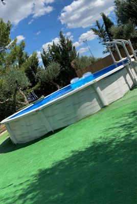 Progetti realizzati 0 - Piscina fuori terra circolare OPUS SIGNATURE 732 - Ø 7,32 x h 1,32 m